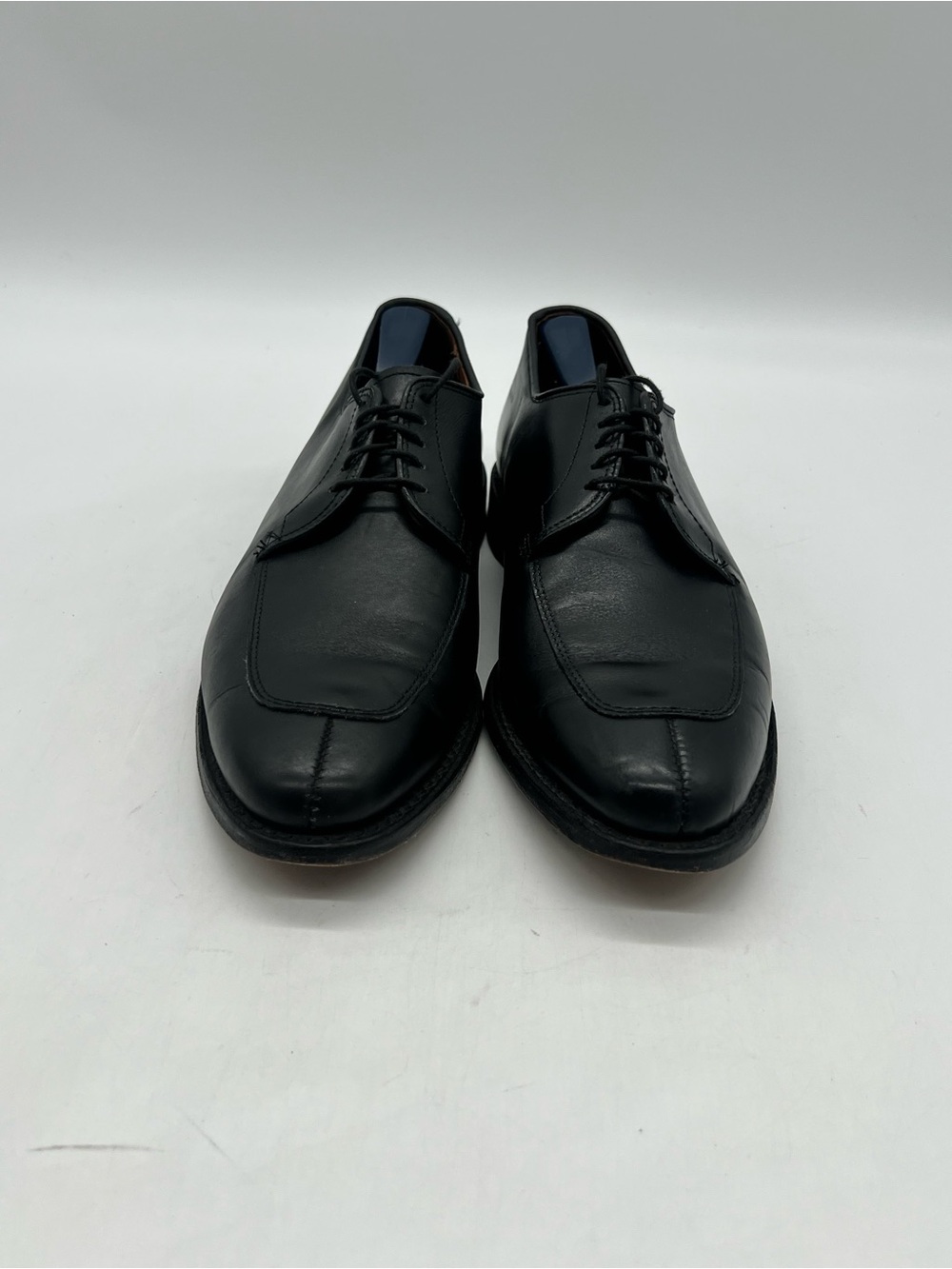 Allen Edmonds Delray Men’s 9D Black Leather Moc Split Toe Oxford Dress Shoes